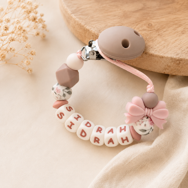 Speenkoord met naam ‘Blush Blossom’