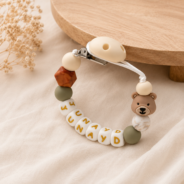 Speenkoord met naam ‘Forest Teddy’