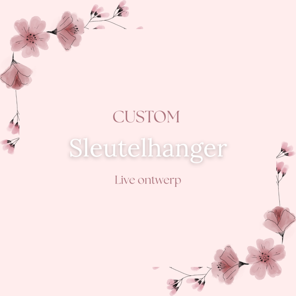 CUSTOM - Sleutelhanger