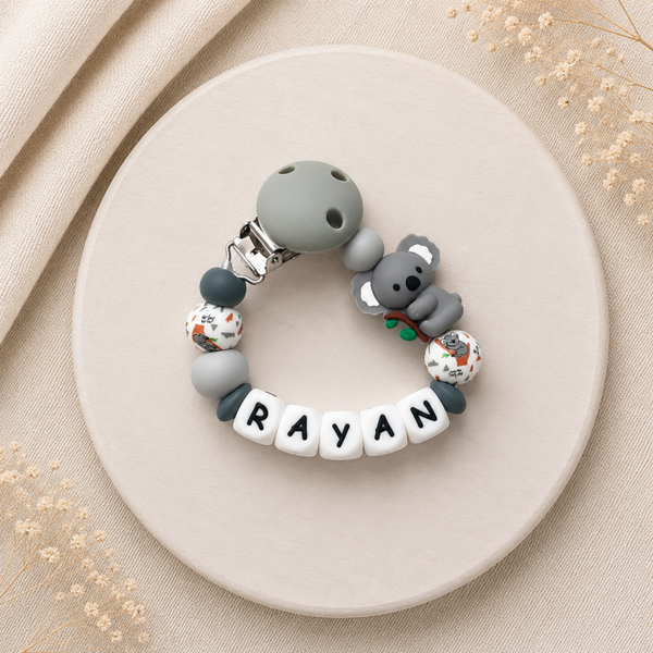Speenkoord met naam ‘Koala Cuddles’