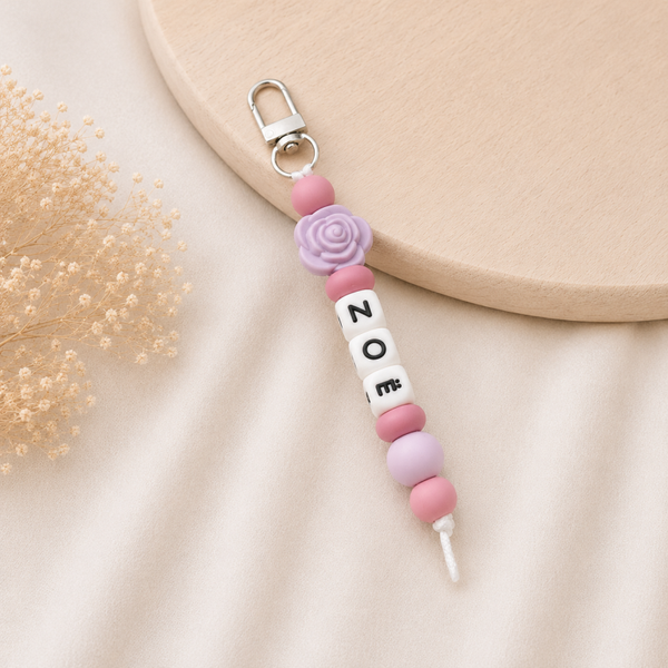 Sleutelhanger met Naam ‘Rosy Bloom’