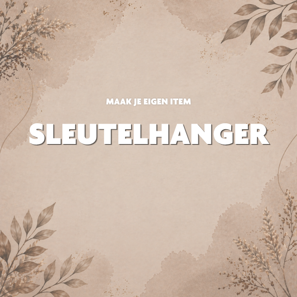 Sleutelhanger - Personalisatie ticket