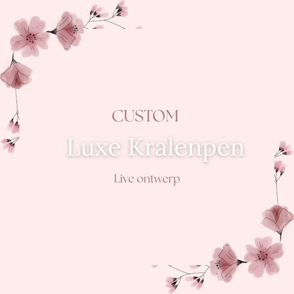 CUSTOM - Luxe Kralenpen