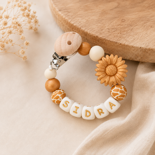 Speenkoord met naam ‘Golden Daisy’