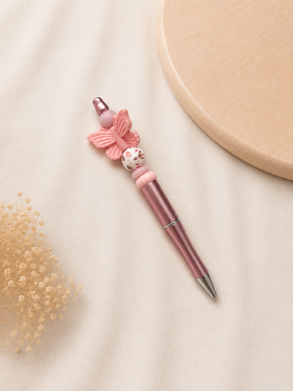 Basic kralenpen ‘Butterfly Blush’