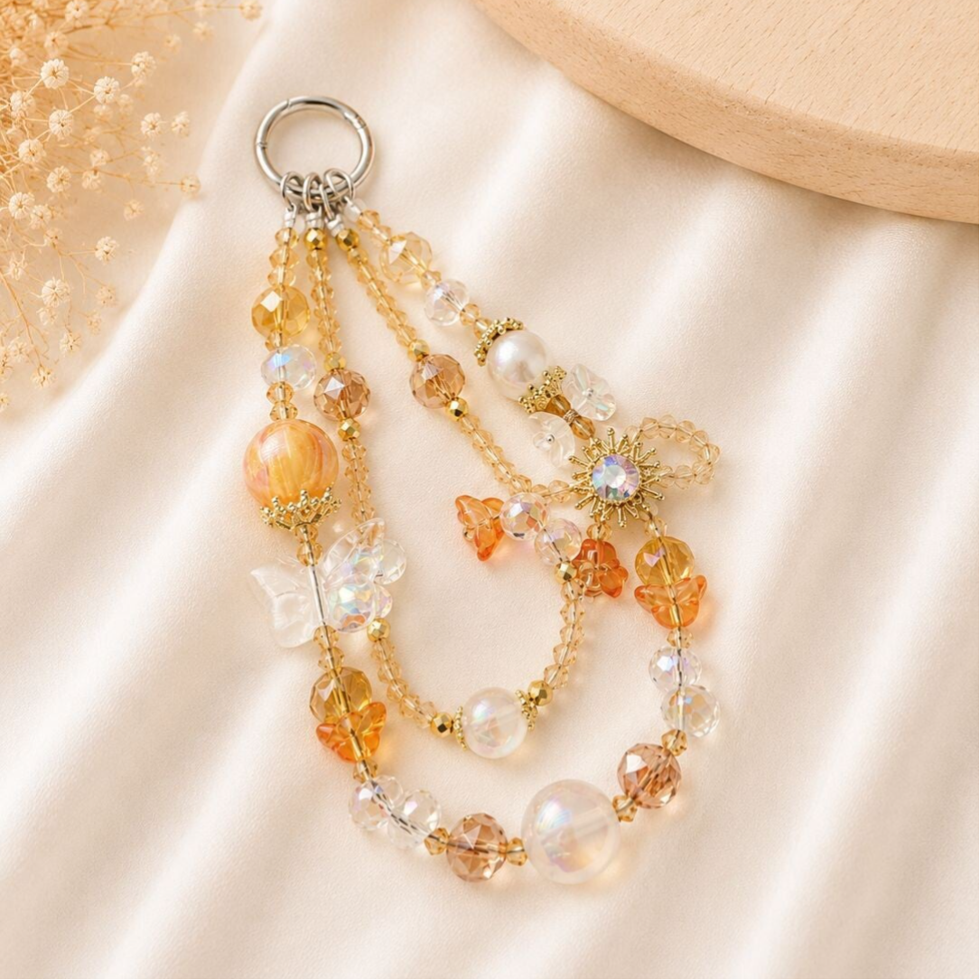 3-in-1 Accessoire Crystal Goud Vlinder
