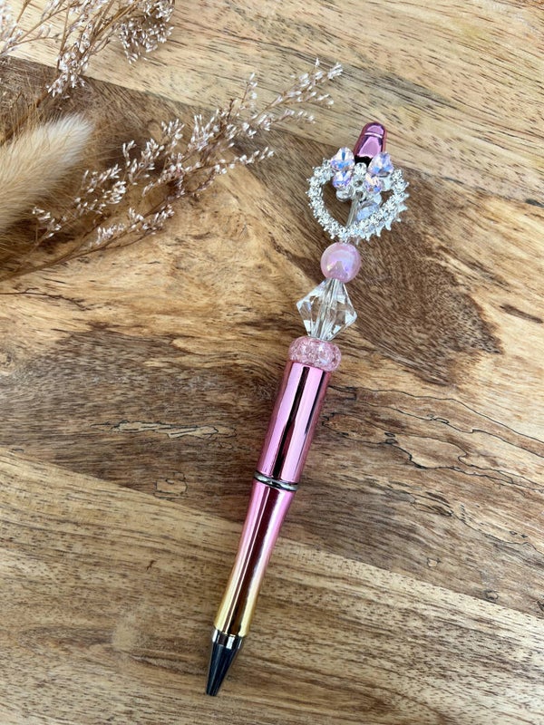 Pink Heart Pen