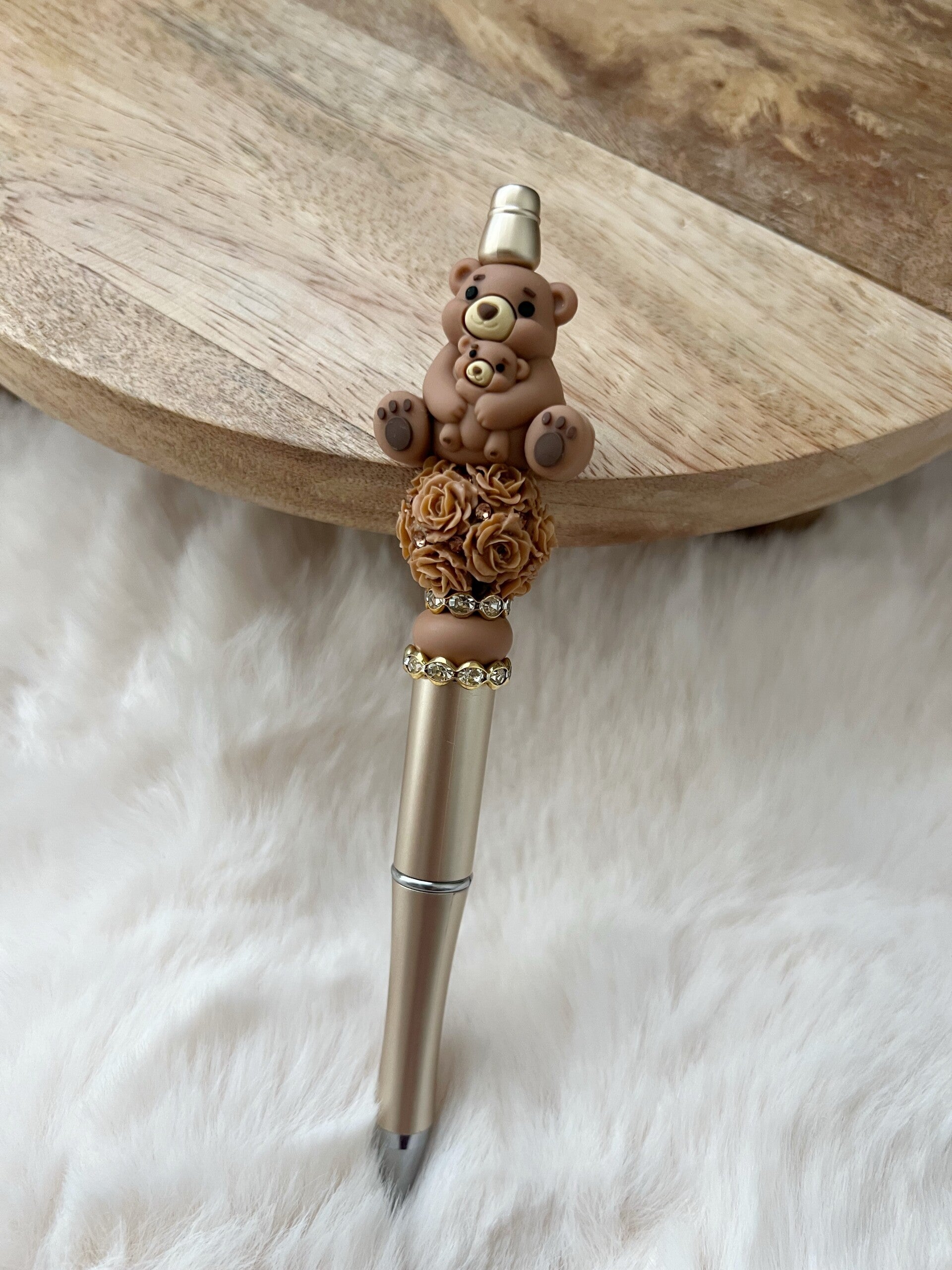 Teddy Flower Pen Bruin