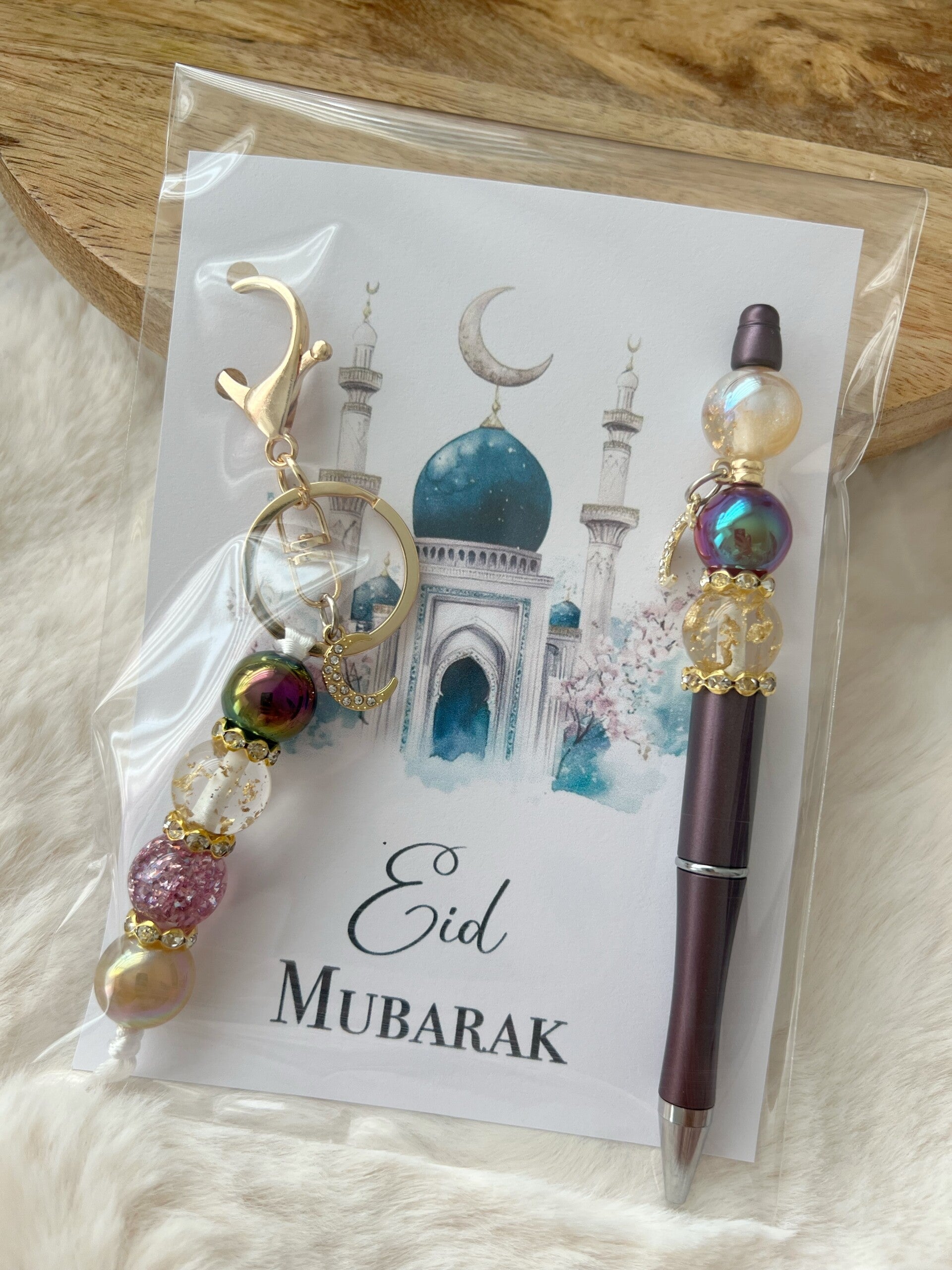 Eid pen + sleutelhanger cadeau