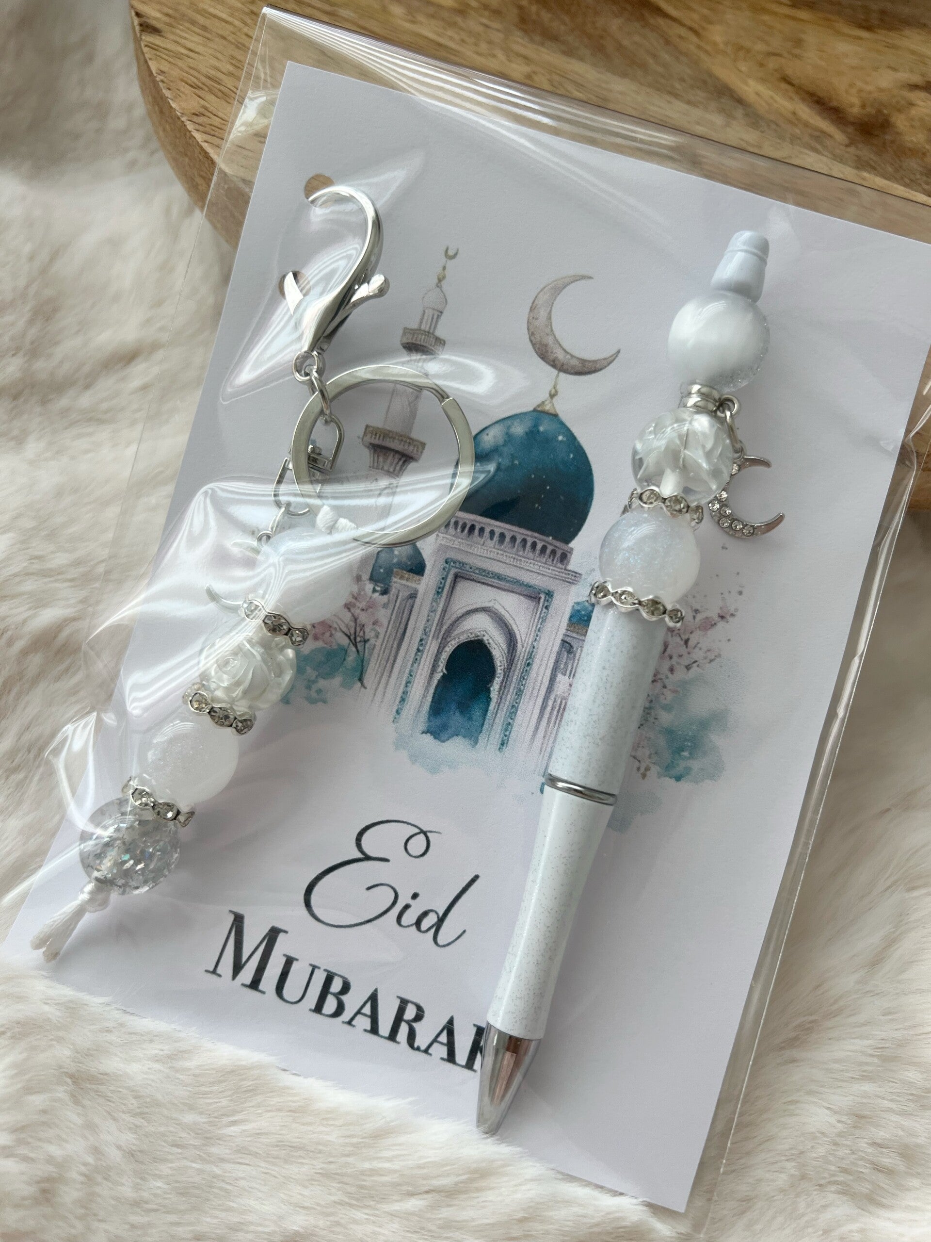 Eid pen + sleutelhanger cadeau