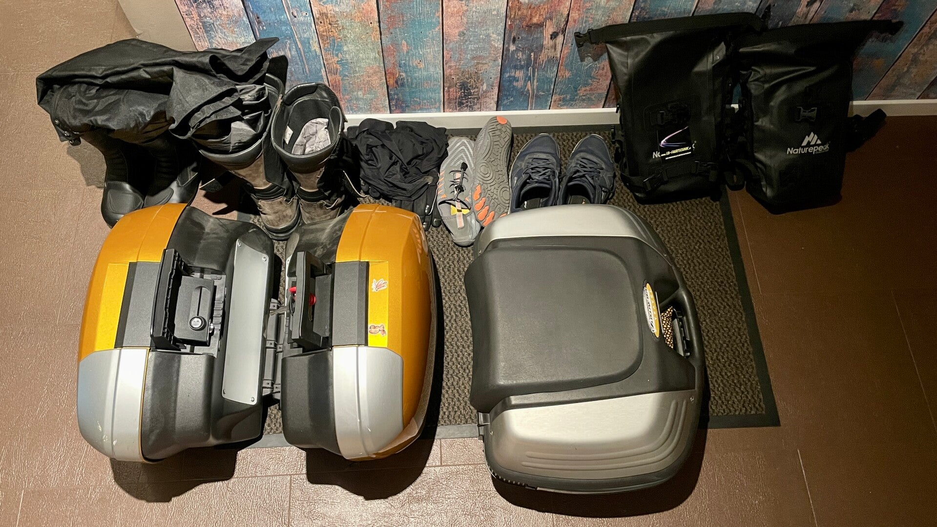 das muss die Varadero schleppen