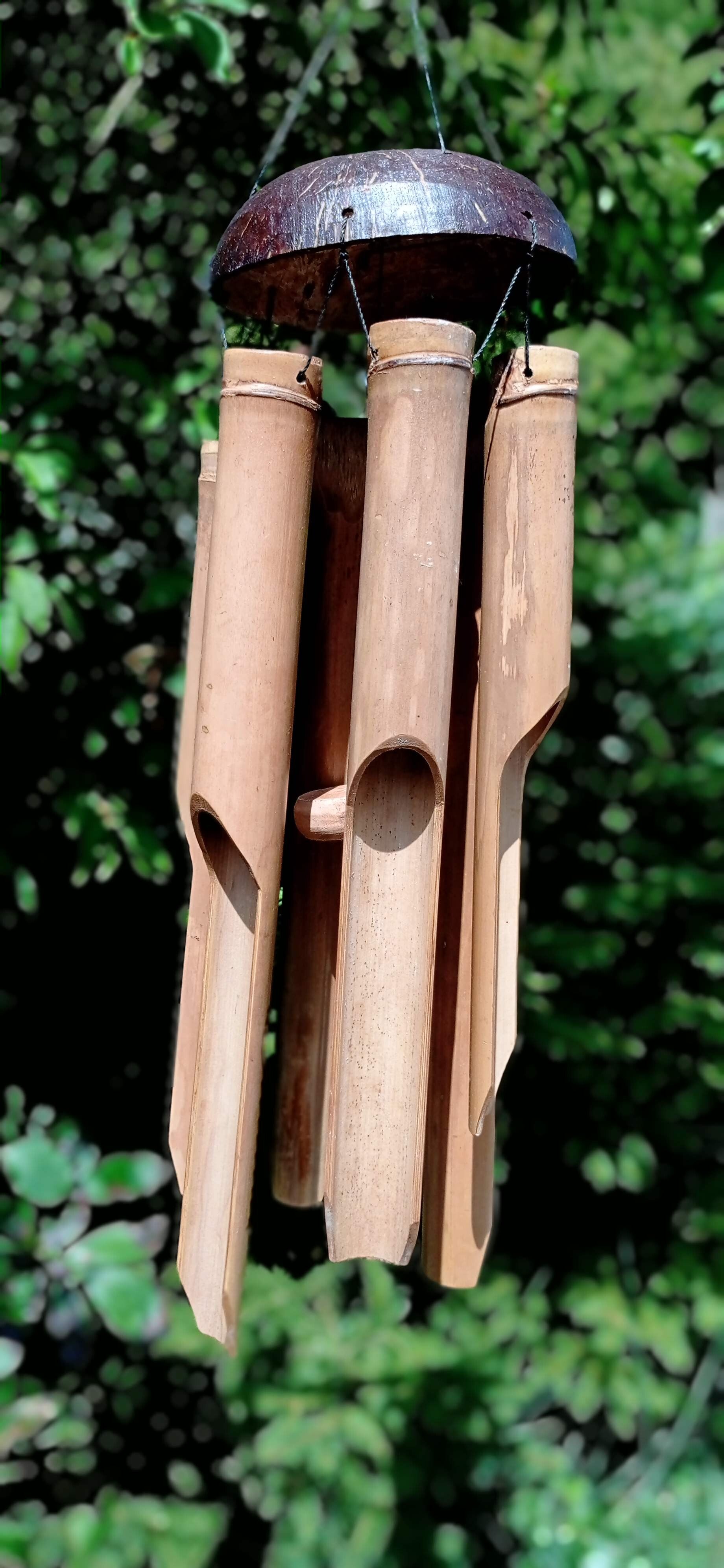 Carillon naturel en bambou et coco