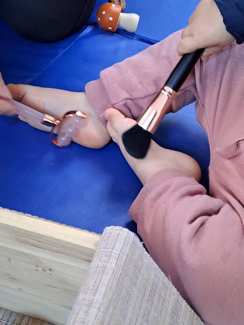 Moment de massage 