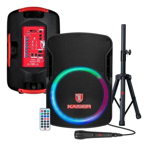 Maquina de Karaoke con microfono y base