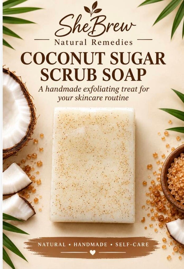 Coconut Sugar Scrub Soap