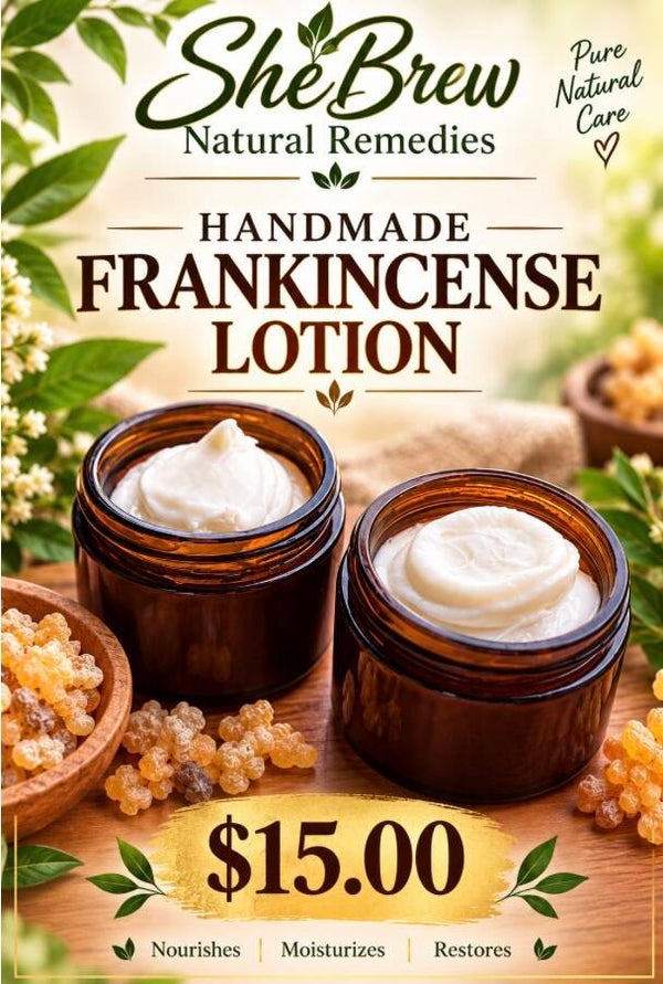 Handmade Frankincense Lotion