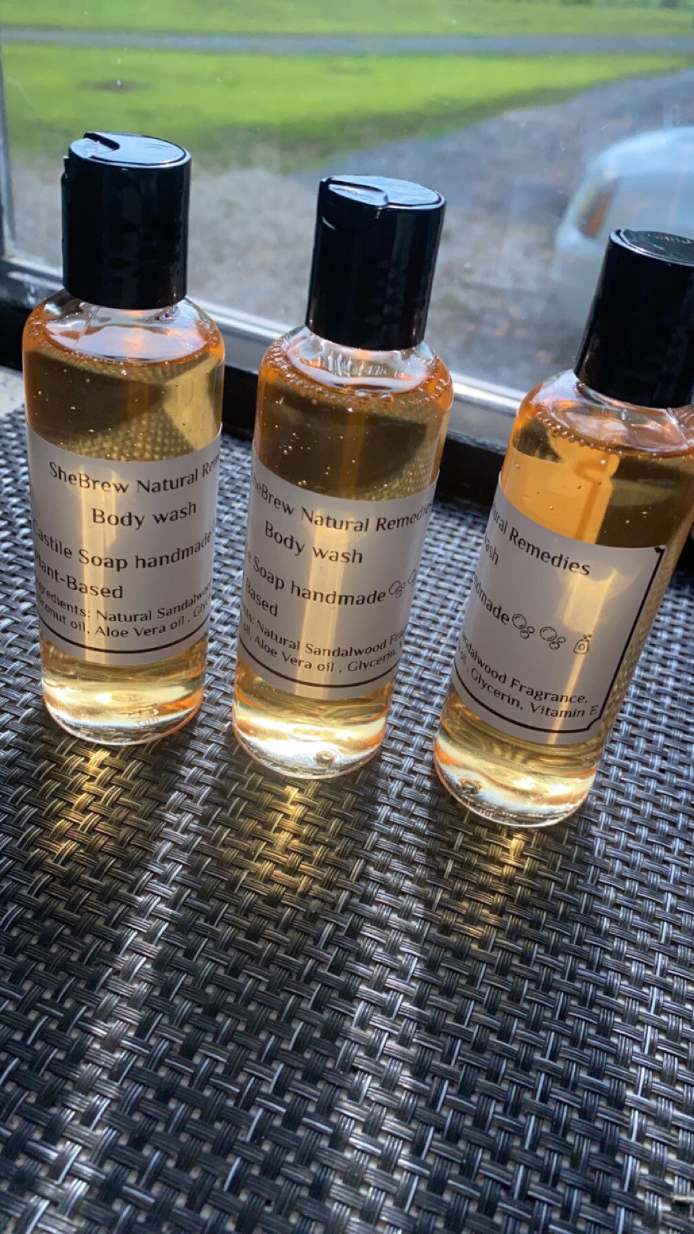 Sandalwood handmade Body Wash