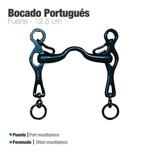 BOCADO PORTUGUÉS FUERTE PAVONADO 12.5CM