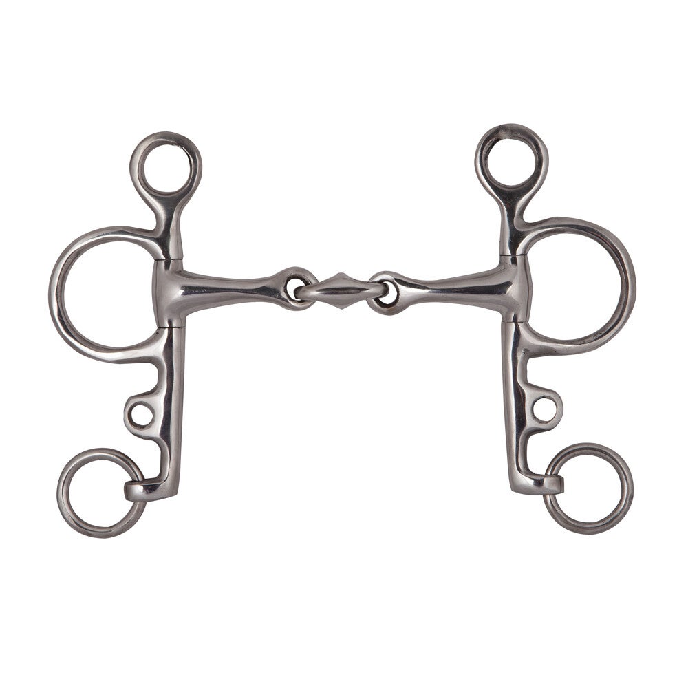 BOCADO PELHAM PARTIDO 3 PIEZAS L44