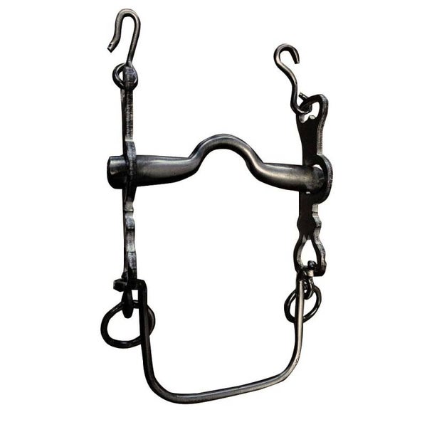 BOCADO VAQUERO INOX ENVEJECIDO FIJO 55 nº2H 12.5