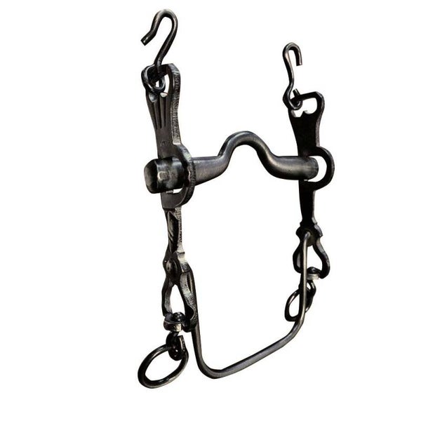 BOCADO VAQUERO INOX ENVEJECIDO FIJO 5/8 nº2C 12.5c