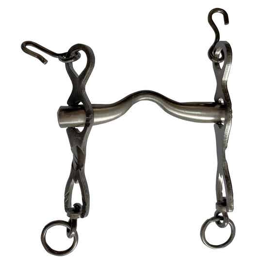 BOCADO PORTUGUÉS INOX ENVEJECIDO nº7 12.5CM