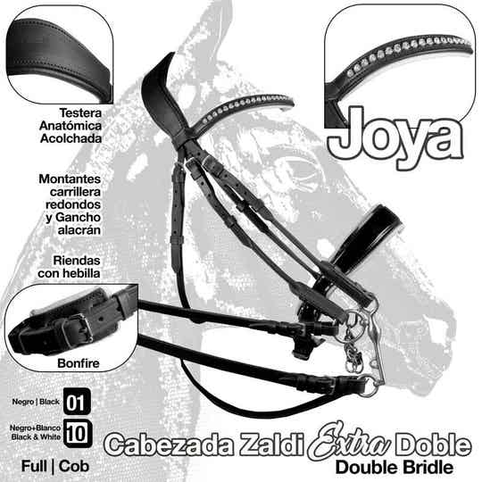 CABEZADA ZALDI EXTRA JOYA DOBLE