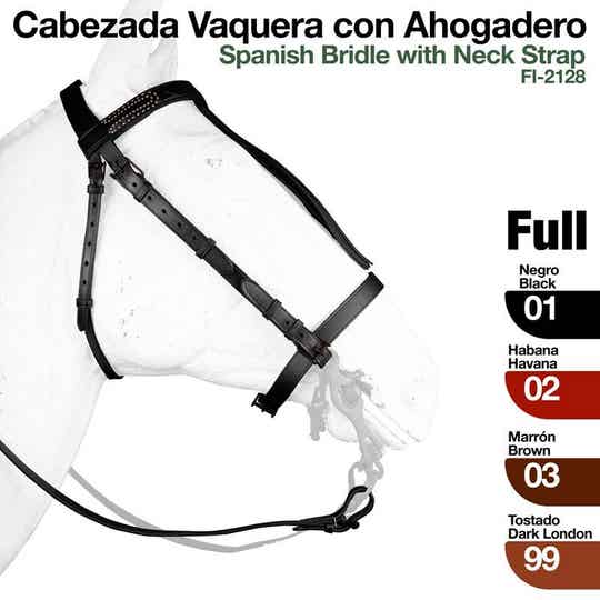 CABEZADA VAQUERA CON AHOGADERO 2128