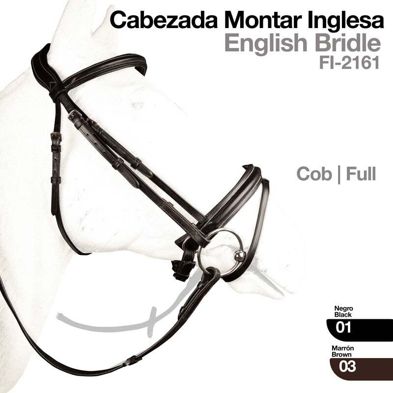CABEZADA MONTAR INGLESA FI-2161