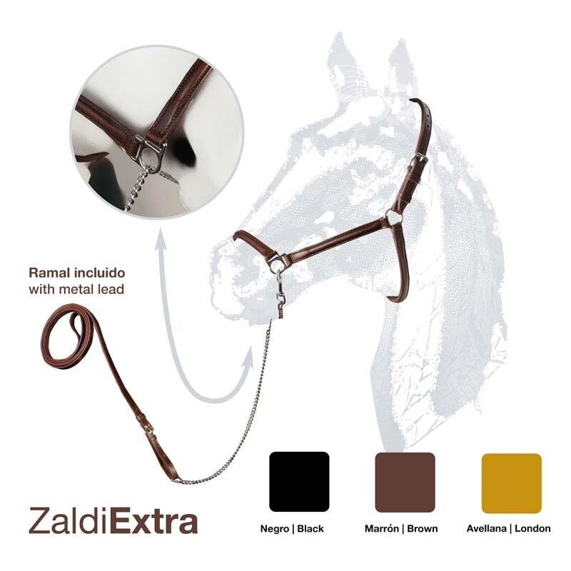 CABEZADA EXTRA PRESENTACIÓN CON RAMAL