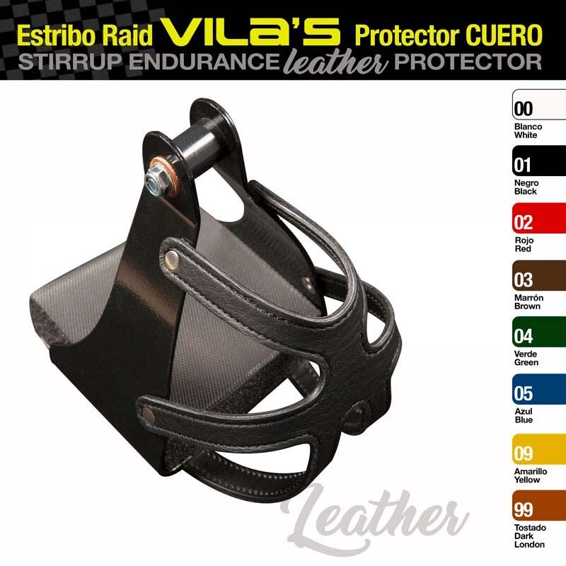 ESTRIBO RAID VILA´S PROTECTOR CUERO