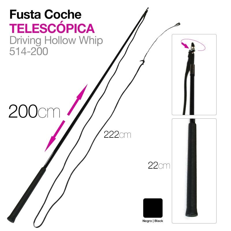 FUSTA COCHE TELESCÓPICA 514-200 200cm
