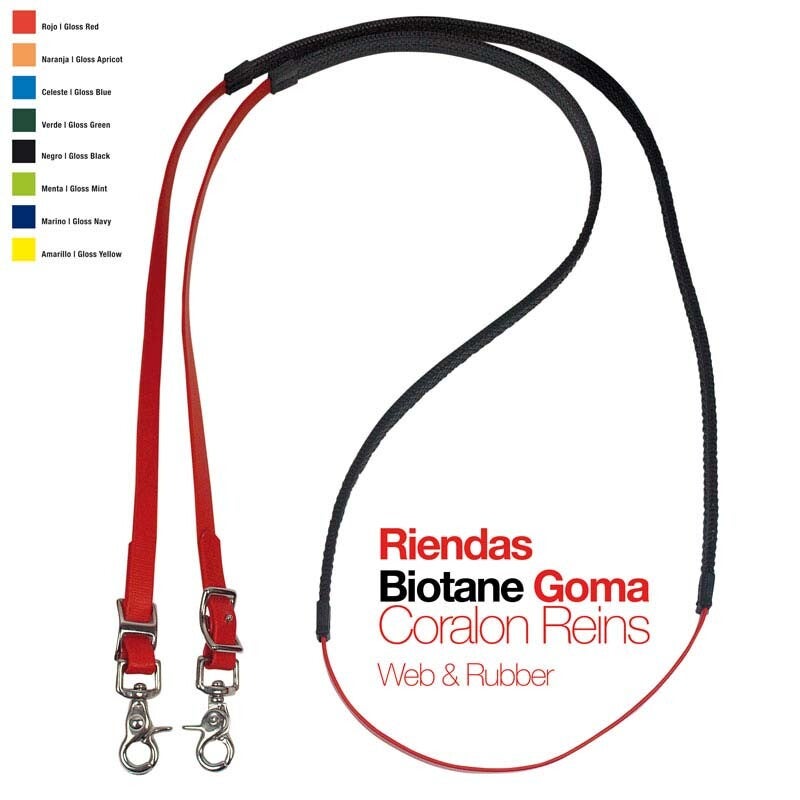 RIENDAS BIOTANE GOMA LR12006