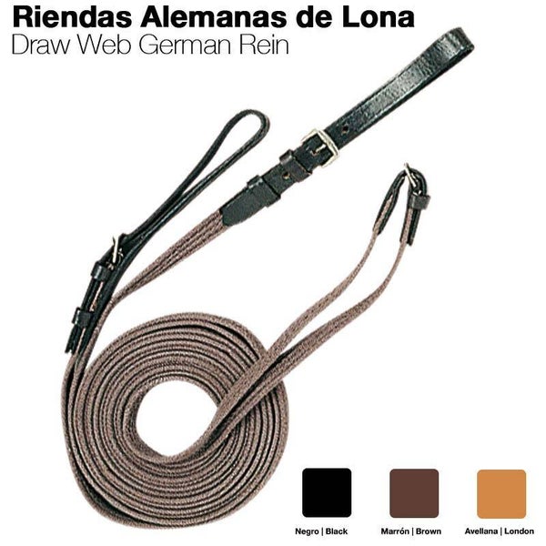 RIENDAS ALEMANAS LONA 455