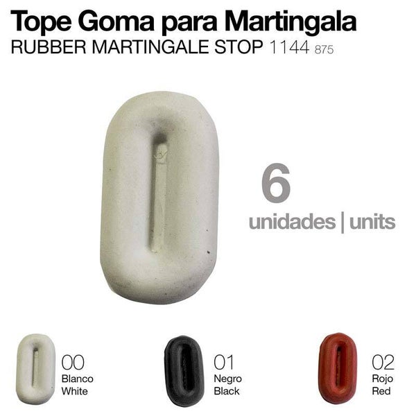 TOPE GOMA PARA MARTINGALA 875 6 unidades