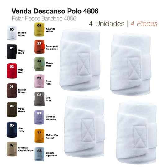 VENDA DESCANSO POLO 4806 4 unidades