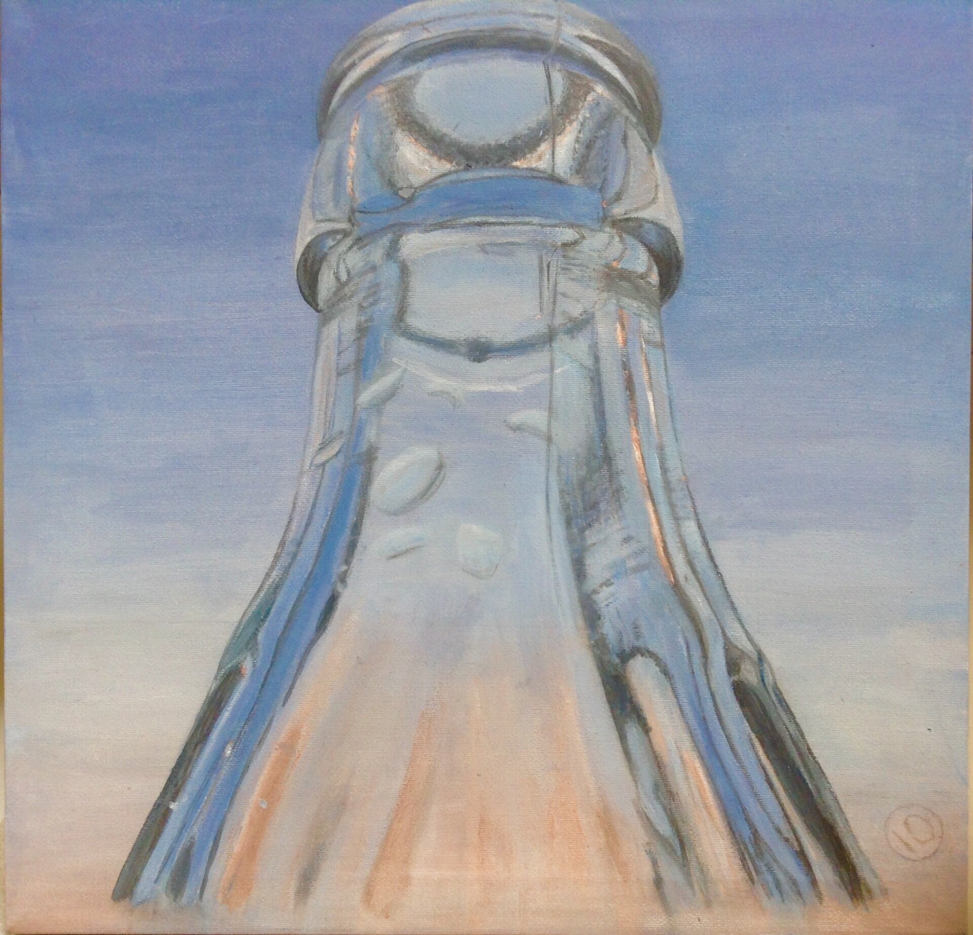 SUNSET IN A BOTTLE. drieluik