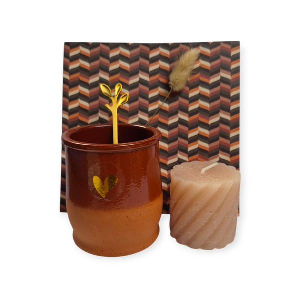 SG590  met mokje met kaarsje terra