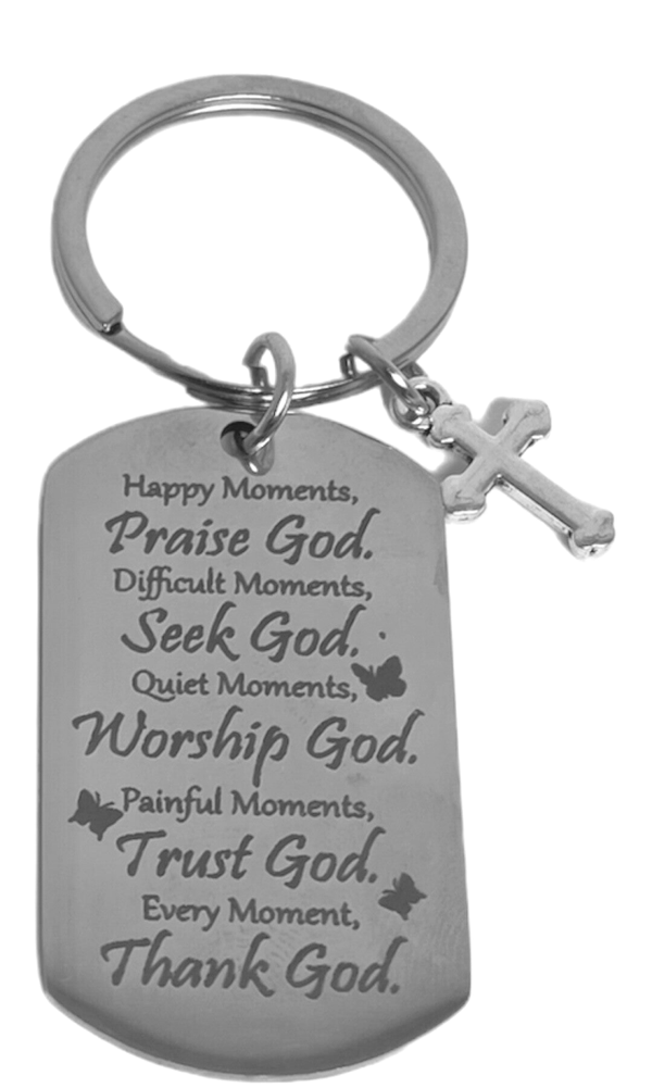 SG665 Sleutelhanger Praise God