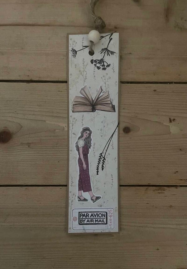 Handgemaakte boekenlegger