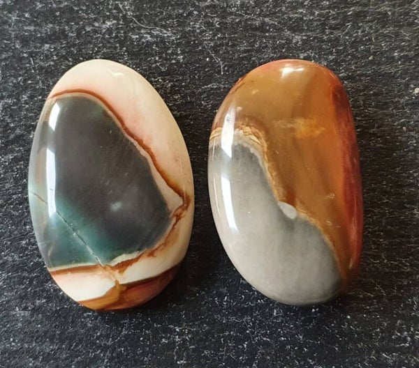 Zeepsteen Polychroomjaspis 5,5 cm Polychrome jasper