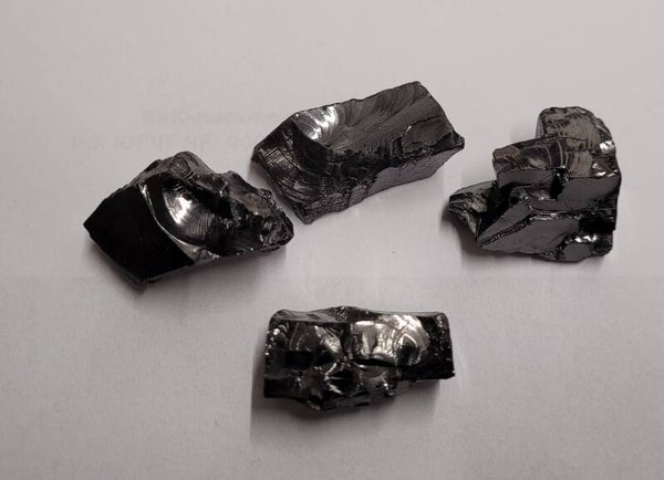 Ruw brokje Elite Shungite Edel shungiet 6 gr. 3 a 3,5 cm