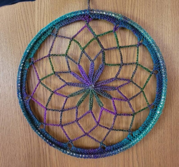 Haakpatroon Torus, Lotus of Life Mandala. In Nederlands. also available on Englisch site Crochet Pattern Lotus of life Torus symbol