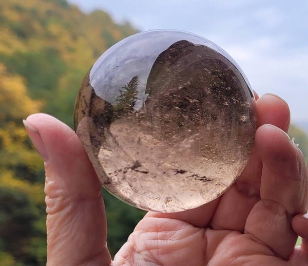 Bol Rookkwarts Helder 6 cm 315 gr. Kugel Rauchquarz,  Sphere Smokey Quartz