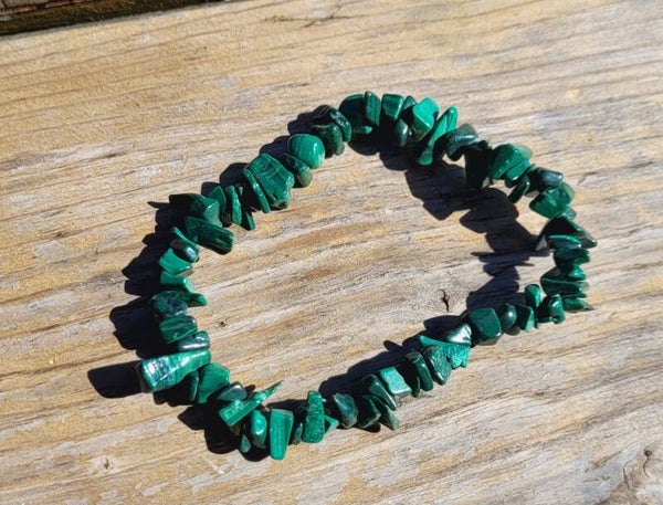 Armband Split malachiet Splitarmband Malachit, Malachite bracelet split