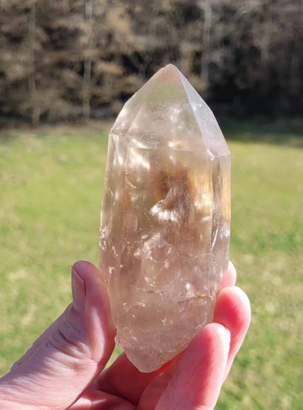 Ruwe Rookkwarts Lodoliet kristal 166 gr. 10 cm Rauchquarz Lodolit, Smokey Lodolite  quartz