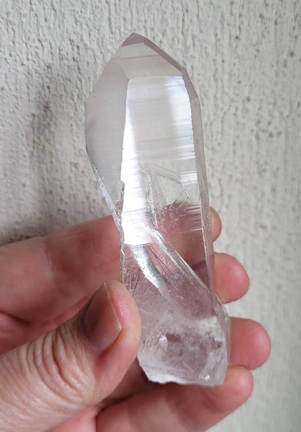 Lemurische Bergkristal 60 gr. 8,5 cm Lemurian kristall, Lemurian Quartzcrystal