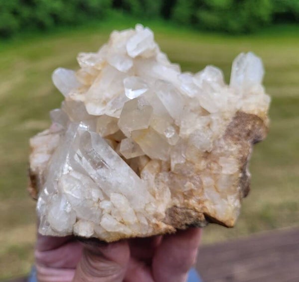 Cluster Bergkristal 282 gr. 9 cm Stufe Bergkristall,  Quartz cluster