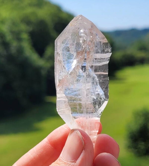 Brandberg Floater 21 gr. 6 cm Brandberg Schwimmer, Clear Quartz