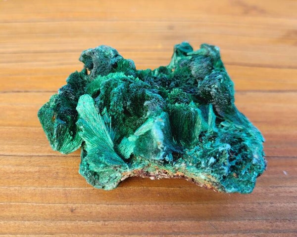 Zijde Malachiet 102 gr. 7 cm Seide Malachit, Velvet Malachite
